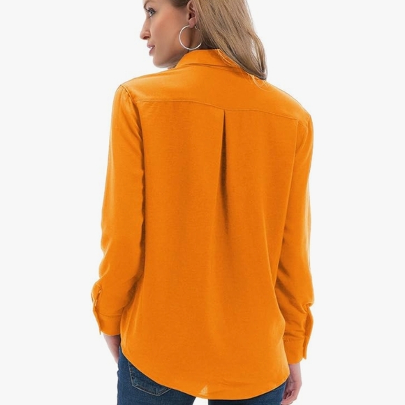 Drapey Button up Blouse - Picture 3 of 10